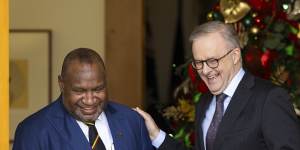 Papua New Guinea Prime Minister James Marape and Prime Minister Anthony Albanese signed a landmark security agreement.