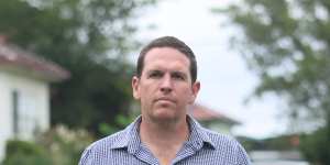 Ryan Begg at home in Campbelltown.