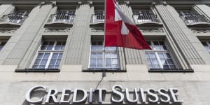 The Swiss banking giant is in turmoil. 