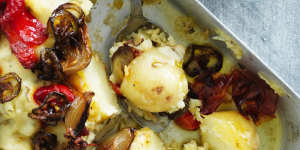Serve this mascarpone potato gratin piping hot or warm.