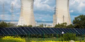 Power prices in France recently went negative due to cheap renewable energy,prompting officials to shut down three nuclear plants for a short period. 