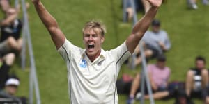 Rain washes out final session after Jamieson shines with ball for Kiwis