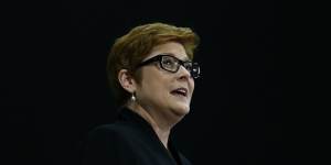 Defence Minister Marise Payne announces a major increase in the Defence budget.