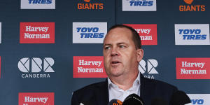 GWS Giants CEO Dave Matthews.