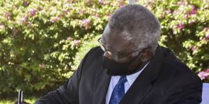 Sogavare signed the condolence book for Queen Elizabeth this week but has declined to go the funeral.