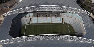 Accor Stadium is one of three venues in Australia that could host a Rugby World Cup final.