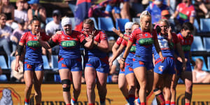 Newcastle will meet Gold Coast in the NRLW decider scheduled for 3.55pm