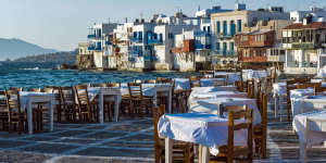 Mykonos - otherwise known as par-tay central.