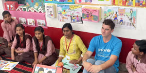 In India,Pat Cummins goes back to school