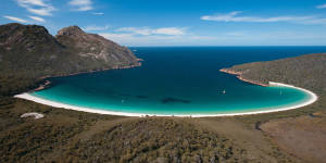 Wineglass Bay is one of Australia’s best snippets of coastline. 