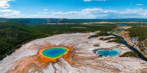 Grand Prismatic Spring is a highlight.