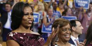 ‘My rock’:Marian Robinson,Michelle Obama’s mother,dies at 86