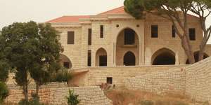 Eddie Obeid’s mansion in Lebanon.