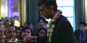 Prime Minister Rishi Sunak hosts a reception to celebrate Diwali in Number Downing Street.