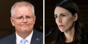 Australia’s Prime Minister Scott Morrison will visit Jacinda Ardern in two weeks.
