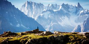 Mont Blanc up close. 