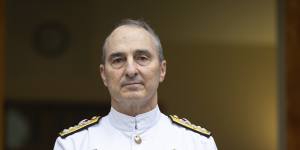 Vice Admiral David Johnston.