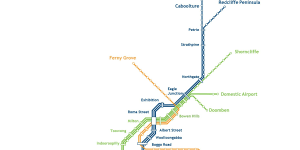 The blueprint shows how the south-east Queensland rail network will be transformed after the opening of Cross River Rail in 2025.