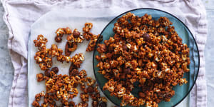 Helen Goh’s caramelised sriracha popcorn