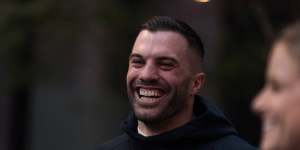 He’s back! James Tedesco joins Blues camp.