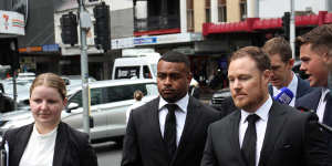 Broncos star Ezra Mam arrives at Brisbane Magistrates Court on Monday,December 16,2024.