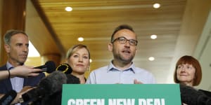 Greens vote to give members voice in leadership election falls short