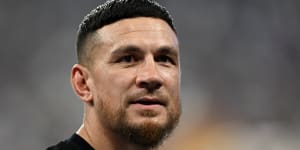 Sonny Bill Williams at the Rugby World Cup in France.