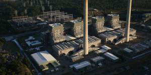 The Eraring coal-fired power plant in the federal seat of Hunter,NSW.