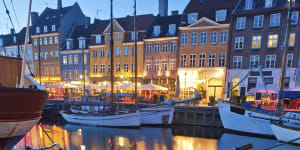 Copenhagen's Nyhavn retains a raffish nautical air.