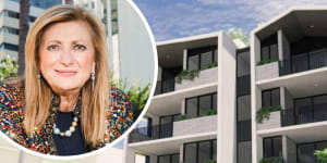 Brisbane Times homepage Sarina Russo with Chester Street Highgate Hill unit proposal
