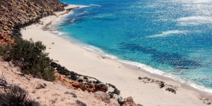 Dirk Hartog Island's Turtle Bay.