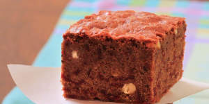 Beetroot brownies.