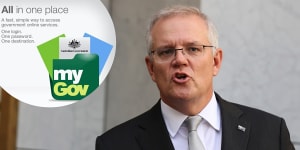 Scott Morrison will announce $1.2 billion for digital services,including $200m for myGov.