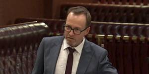 Greens MP David Shoebridge grilled icare chair Michael Carapiet.
