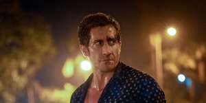 Jake Gyllenhaal in the remake of the classic ’80s film<i>Road House</i>.