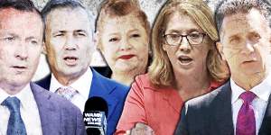 Mark McGowan made himself Treasurer,Roger Cook,Sue Ellery and Rita Saffioti kept their portfolios while Paul Papalia is now Police Minister.