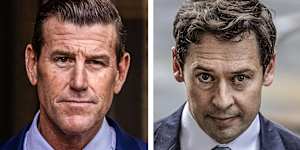Ben Roberts-Smith and Nick McKenzie