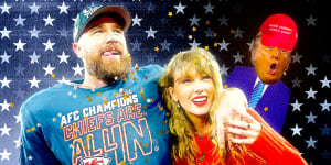 The relationship between Travis Kelce and Taylor Swift is sending Donald Trump MAGA supporters bonkers.