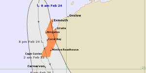 Ex-tropical cyclone Lincoln is expected to be downgraded to a severe storm on Saturday.