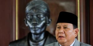 Indonesian Defence Minister Prabowo Subianto has emerged as the frontrunner to succeed Widodo,who defeated him in the 2014 and 2019 elections.