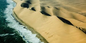 Namibia’s rugged Skeleton Coast.