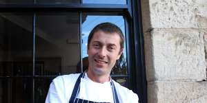 Chef Matt Kemp in his Restaurant Balzac days in 2011.