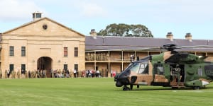 Victoria Barracks,in Sydney’s eastern suburbs,is one of the Defence sites that was scrutinised by the audit review.