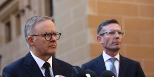 Prime Minister Anthony Albanese and NSW Premier Dominic Perrottet are at odds over a key conversation regarding Warragamba Dam.