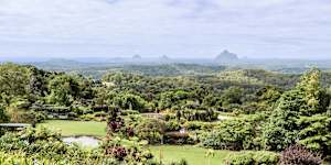 Maleny’s lush Botanic Gardens.