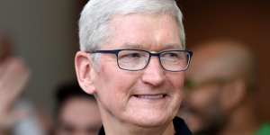 Tim Cook,chief executive officer of Apple.