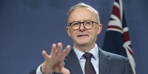 Prime Minister Anthony Albanese on Tuesday delivered a blunt warning to the Greens over climate policy.