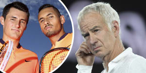 'It's sad for them':McEnroe weighs in on Kyrgios and Tomic