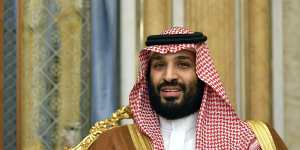 Saudi Arabia’s Crown Prince Mohammed bin Salman in 2019.