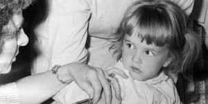 Mass vaccination of children began in Australia in 1956,and within a few years the disease was believed to have vanished.